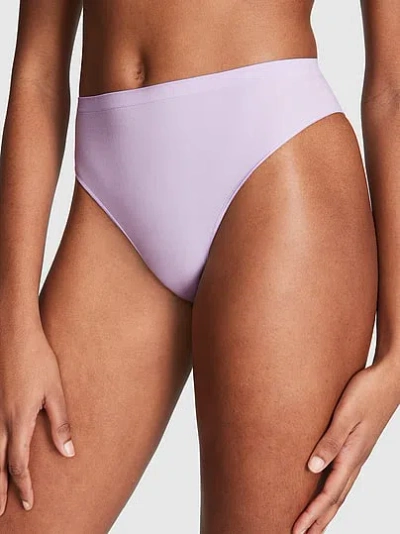Pink Seamless Brazilian Panty In Purple