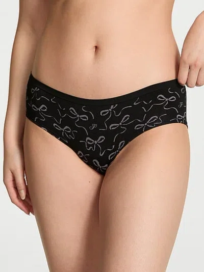 Pink Seamless Hiphugger Panty In Animal Print