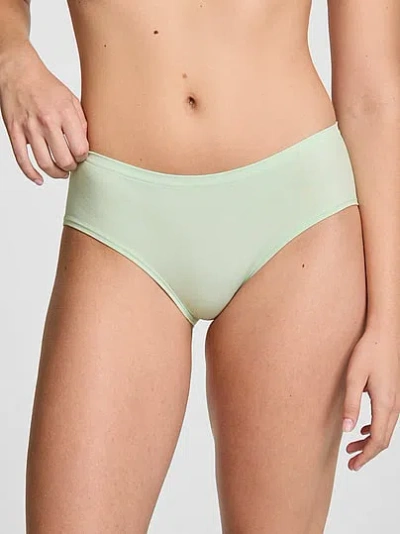 Pink Seamless Hiphugger Panty In Green