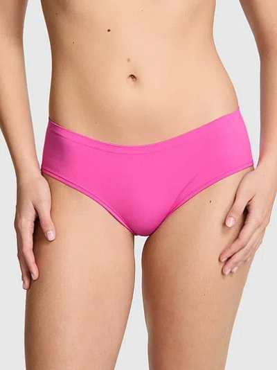 Pink Seamless Hiphugger Panty In