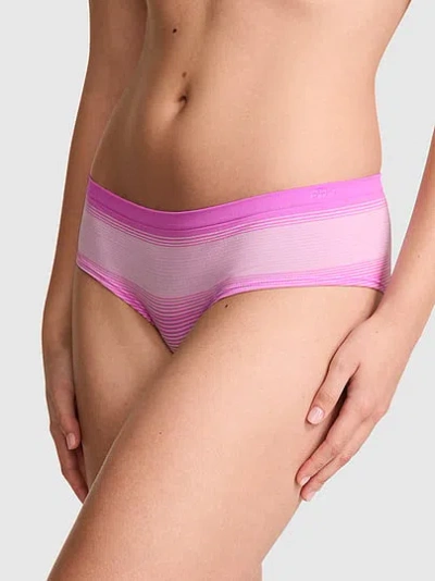 Pink Seamless Hiphugger Panty In