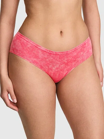Pink Seamless Hiphugger Panty In