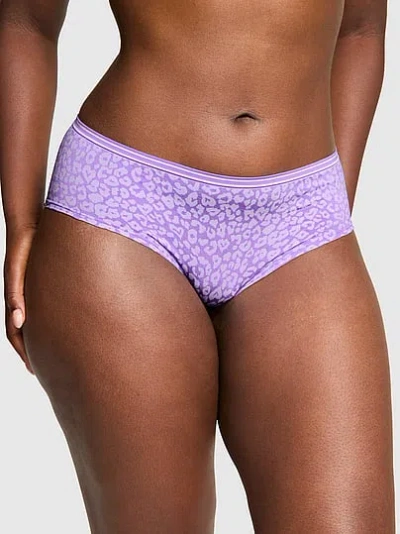 Pink Seamless Hiphugger Panty In Purple