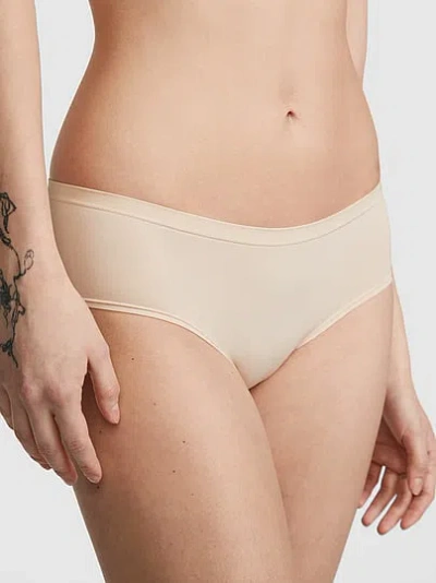 Pink Seamless Hiphugger Panty In Neutral