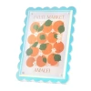 Pink Sky 4 X 6 Scallop Edge Clear Acrylic 1-opening Tabletop Frame In White