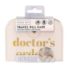 Pink Sky Doctor's Orders Compact Travel Pill Case In Sand