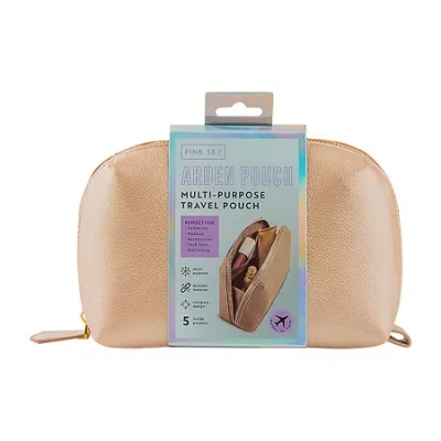 Pink Sky Tech Accessories Organizer Pouch In Pink