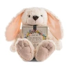 Pink Sky Warming Therapy Bunny In White