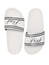 Pink Slides In White