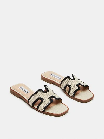 Pink Steve Madden Hadyn Slide Sandal In Neutral