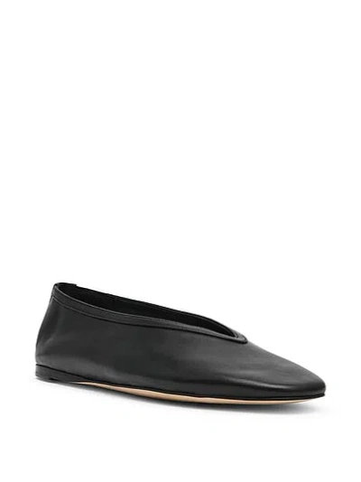 Pink Steve Madden Leni Ballet Flat In Black