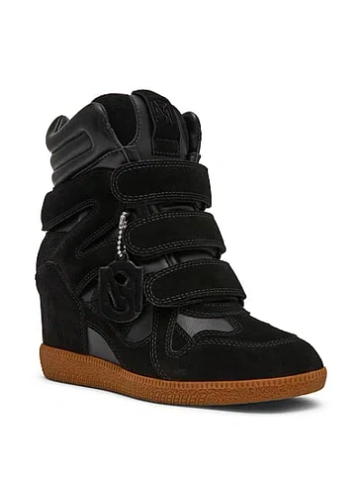 Pink Steve Madden Mavis High-top Sneaker In Black