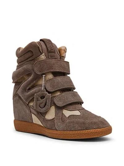 Pink Steve Madden Mavis High-top Sneaker In Brown