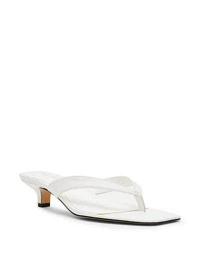 Pink Steve Madden Tracie Kitten Heel In White