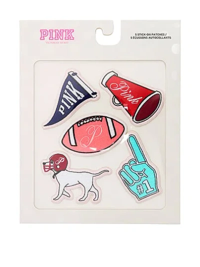 Pink Stick-on Patches In Print