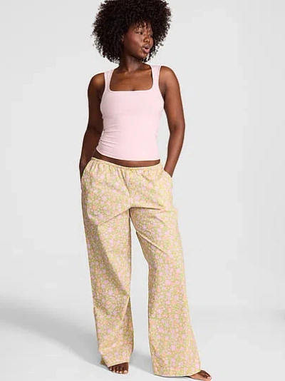 Pink Sweet Dreams Pajama Pants In Brown