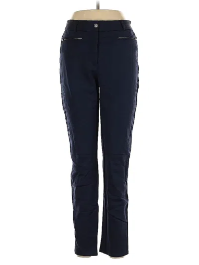 Pre-owned Pink Tartan Active Pants In Blue