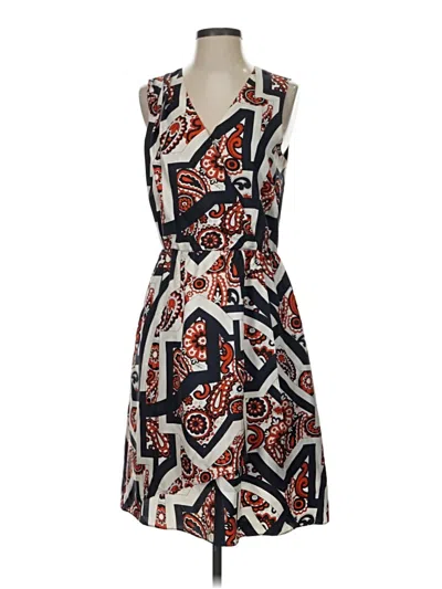 Pre-owned Pink Tartan Casual Dress In Blue