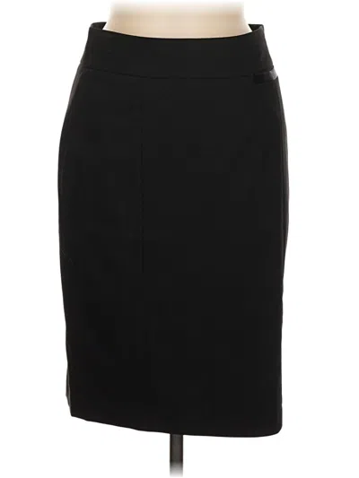 Pre-owned Pink Tartan Formal Skirt In Black