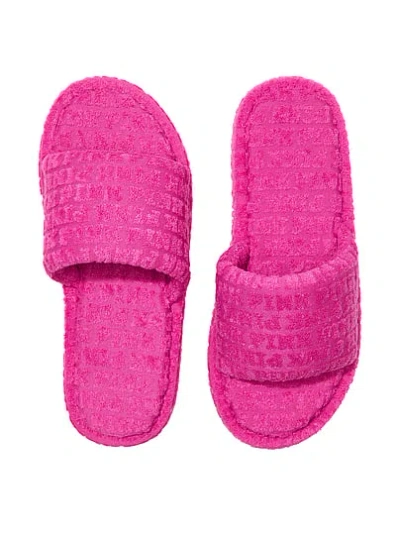 Pink Terry Slides In