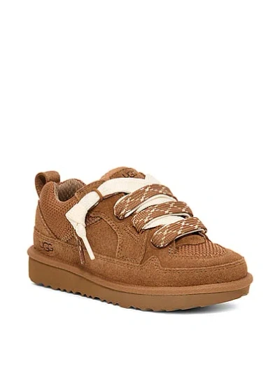 Pink Ugg® Lo Lowmel Sneaker In Brown
