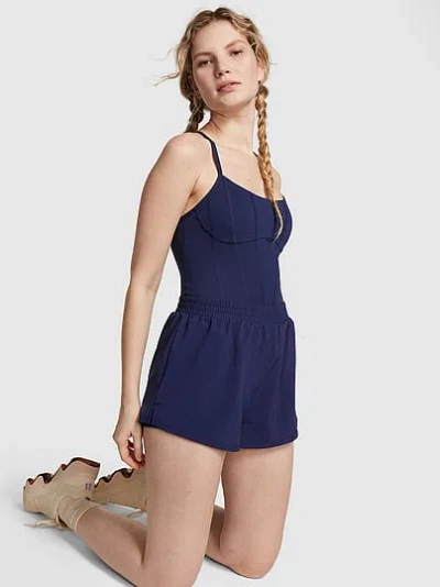 Pink Ultimate Runsie In Blue