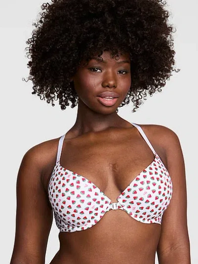 Pink Wear Everywhere Everywhere™ Front-close Push-up Bra In Multi