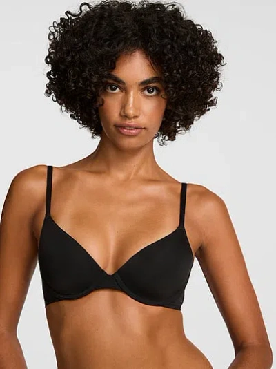 Pink Wear Everywhere Everywhere™ Lightly Lined Full Coverage T-shirt Bra In Black
