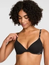 Pink Wear Everywhere Everywhere™ Lightly Lined Full Coverage T-shirt Bra In Black