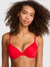 Pink Wear Everywhere Everywhere™ Lightly Lined Full Coverage T-shirt Bra In Red
