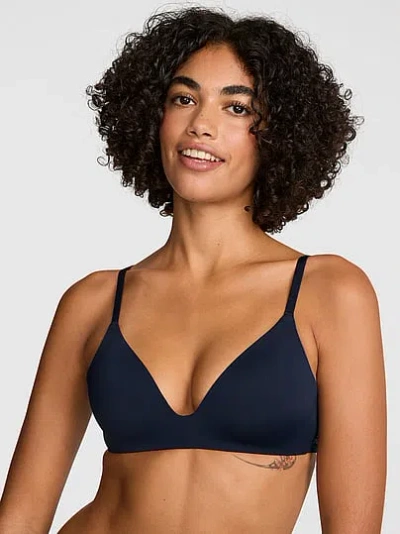Pink Wear Everywhere Everywhere™ Lightly Lined Wireless Bra In Blue