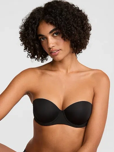 Pink Wear Everywhere Everywhere™ Push-up Strapless Bra In Black