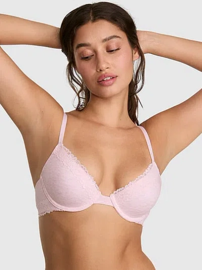 Pink Wear Everywhere Lightly Lined Demi Bra In