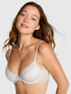 Pink Wear Everywhere Lightly Lined Full Coverage T-shirt Bra In Gray