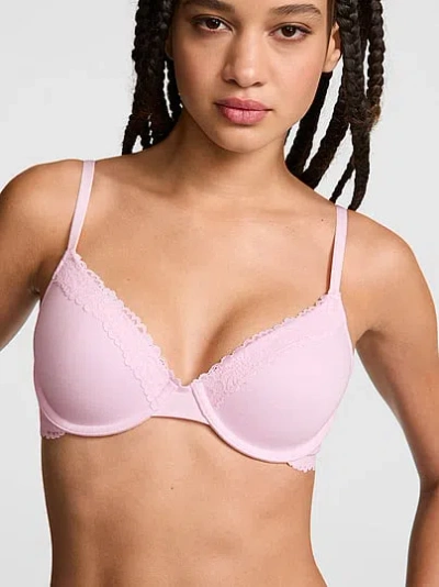 Pink Wear Everywhere Lightly Lined Full Coverage T-shirt Bra In