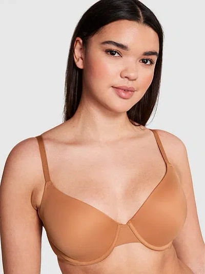 Pink Wear Everywhere Lightly Lined Full Coverage T-shirt Bra In Neutral