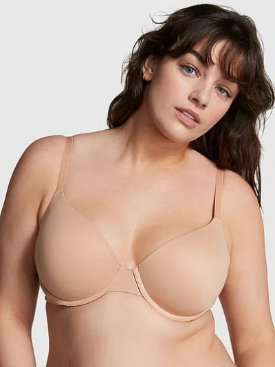 Pink Wear Everywhere Lightly Lined Full Coverage T-shirt Bra In Nude
