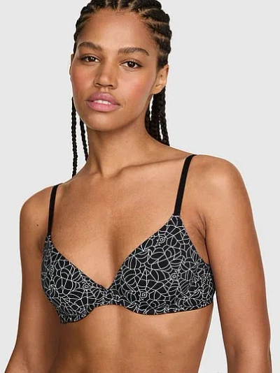 Pink Wear Everywhere™ Lightly Lined Full Coverage T-shirt Bra In Animal Print