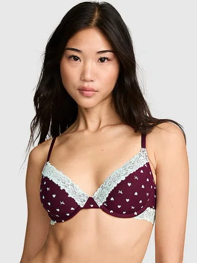 Pink Wear Everywhere™ Lightly Lined Full Coverage T-shirt Bra In Animal Print