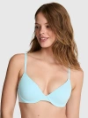 Pink Wear Everywhere™ Lightly Lined Full Coverage T-shirt Bra In Blue