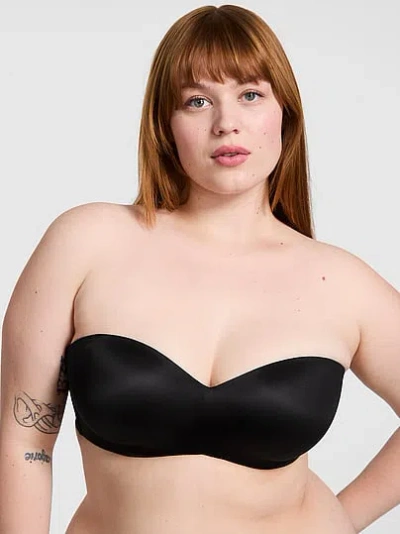 Pink Wear Everywhere Lightly Lined Strapless Bra In Black