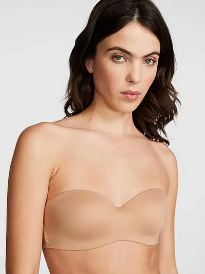 Pink Wear Everywhere Lightly Lined Strapless Bra In Neutral