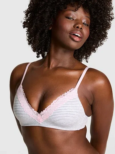 Pink Wear Everywhere Lightly Lined Wireless Bra In Multi