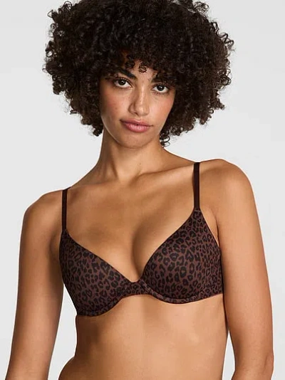 Pink Wear Everywhere Push-up Bra In Brown