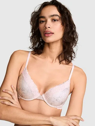 Pink Wear Everywhere Push-up Bra In White