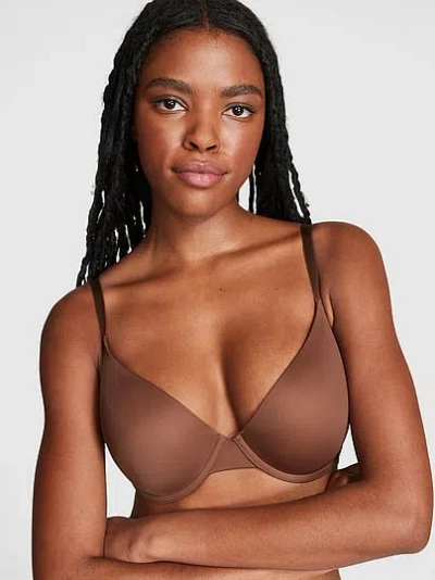 Pink Wear Everywhere Push-up Bra In Brown