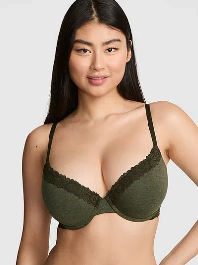Pink Wear Everywhere Push-up Bra In Green