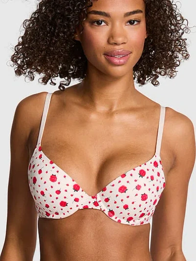 Pink Wear Everywhere Push-up Bra In Multi