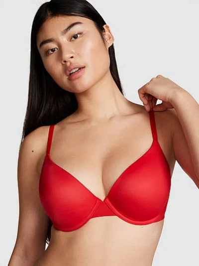 Pink Wear Everywhere Push-up Bra In Red