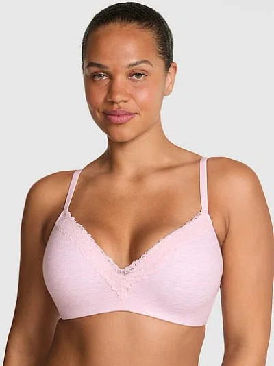 Pink Wear Everywhere Push-up Wireless Bra In